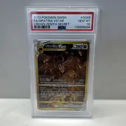 PSA 10 Giratina Vstar GG69/GG70 Pokemon SWSH Crown Zenith Galarian Gallery Card - Image 1