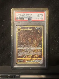 Giratina VSTAR (Secret) GG69/GG70 SWSH: Crown Zenith Galarian Gallery PSA 10 - Image 1