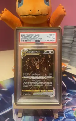 PSA 10 Giratina VSTAR GG69/GG70 Crown Zenith Galarian Gallery With Premium Guard - Image 1