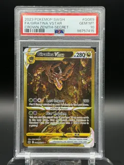 Giratina VSTAR (Secret) GG69/GG70 Crown Zenith: Galarian Gallery Holo PSA 10 - Image 1