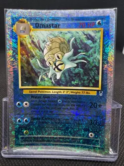 Pokemon - Omastar 58/110 - Legendary Collection - Reverse Holo/LP - Image 1