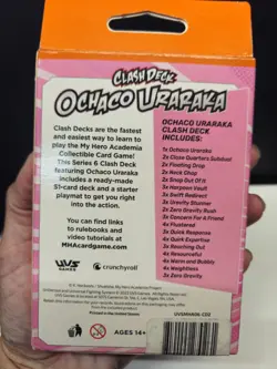 Universus My Hero Academia Collectible Card Game Clash Deck Ochaco Uraraka - Image 3