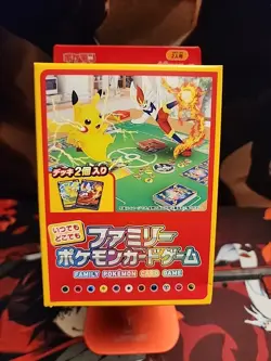 Pokemon TCG Family Card Game Anytime Anywhere Deck Japanese Sealed US SELLER - Image 1