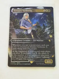 Estinien Varlineau Borderless Final Fantasy Chocobo Track Foil 474 - Image 1