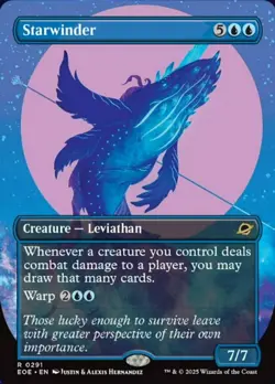 MTG Starwinder (0291) - Foil - Borderless, NM-Mint, English Edge of Eternities - Image 1