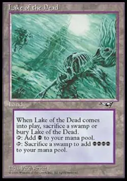 MTG English Lake of the Dead Medium Play Normal Alliances - Image 1