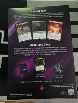 Magic The Gathering Commander Merciless Rage Deck - Image 2