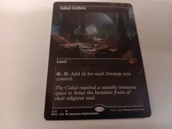 MTG Cabal Coffers Borderless Regular MH2 - Image 1