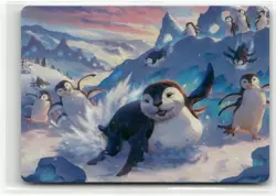 Otter-Penguin Art Card 4/54 Avatar: The Last Airbender MTG NM - Image 1