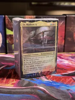 MTG Universes Beyond Fallout Science! Commander Deck Sealed New - Image 2