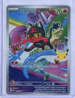 Litten 044 Me: Mega Evolution Promo Pokemon Holo Promo English 2026 - Image 1