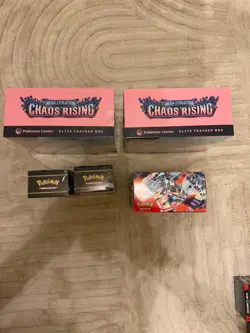 Pokemon Center Chaos Rising Bundle | 1 Booster Box, 2 Bundles, 2 PKC ETBs - Image 3