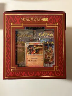 Pokemon collezione speciale super ultra premium charizard ex box display ita new - Image 4