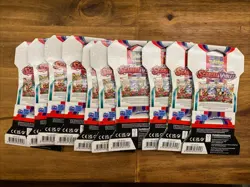 Pokemon Scarlet And Violet Base Set Sleeved Booster Packs Lot of 10 new sealed - Image 2