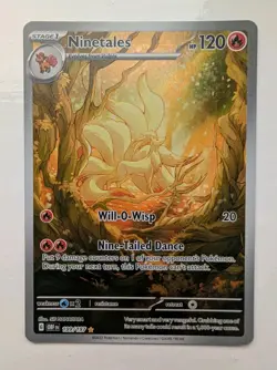 Ninetales 199/197 - Pokemon Obsidian Flames - Secret Rare Holo - NM Pack Fresh - Image 1