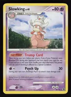 Slowking 28/106 Rare Great Encounters Pokemon MP - Image 1