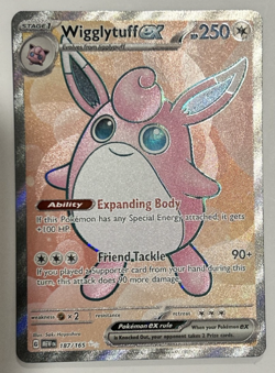 Pokemon - Wigglytuff ex - 187/165 - Scarlet & Violet: 151 - Full Art Card - Image 1