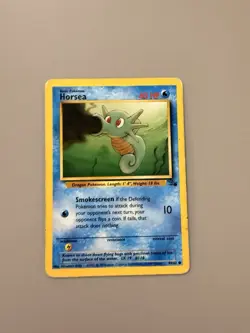 Pokemon TCG Horsea 41/62 - Base Set (1999 WOTC) - Vintage Card - Image 1