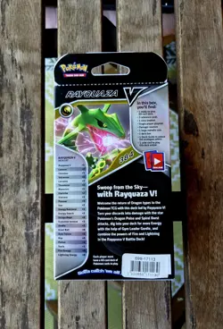 2021 Pokemon Rayquaza V Battle Deck SWSH147 Brand New Sealed - Image 2