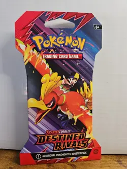 Pokemon Scarlet and Violet Destined Rivals Sleeved Booster Pack - Image 1