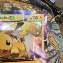 Pokemon TCG Pikachu EX XY84 XY Promo EX Basic 130 HP Holo ENG - Image 2