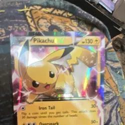 Pokemon TCG Pikachu EX XY84 XY Promo EX Basic 130 HP Holo ENG - Image 4