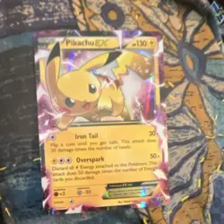 Pokemon TCG Pikachu EX XY84 XY Promo EX Basic 130 HP Holo ENG - Image 5