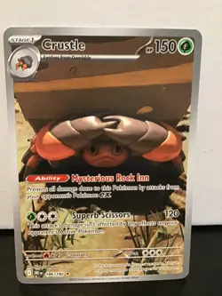 Crustle 186/182 Illustration Rare Pokemon Destined Rivals - Image 1