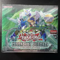 1X Yu-Gi-Oh! Synchro Storm Booster Box - Image 1