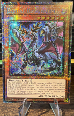 Yugioh - Bystial Druiswurm - MP25-EN044 Starlight Rare - 2025 Mega Pack - NM/M - Image 1