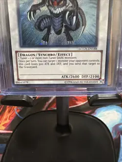 Dark End Dragon LCGX-EN188 Unlimited SECRET RARE YuGiOh Card - Image 3