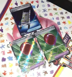 Pokemon TCG M1L Mega Brave 3 Item SR Full Art Card Lot Japanese - Image 3