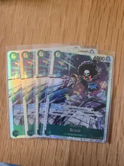 PLAYSET Brook OP15-032 SR Adventure on Kami's Island One Piece TCG NM - Image 1