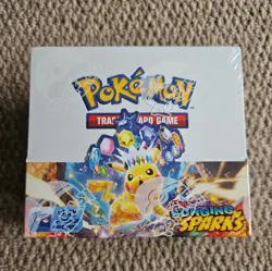 Pokemon TCG Scarlet & Violet Surging Sparks Booster Box 36 Packs - NEW & SEALED - Image 1