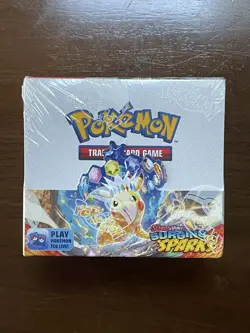 Pokemon TCG Scarlet & Violet Surging Sparks Booster Box 36 Packs, New Sealed - Image 1