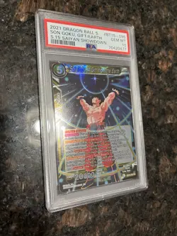 Son Goku A Gift from the Earth BT15-095 SR Foil Dragon Ball Super Card | PSA 10 - Image 3