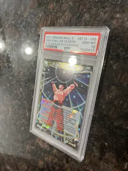 Son Goku A Gift from the Earth BT15-095 SR Foil Dragon Ball Super Card | PSA 10 - Image 5