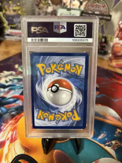 Pokemon Prismatic Evolutions Flareon Master Ball Reverse Holo PSA 10 - Image 2