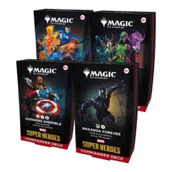 Magic the Gathering - Marvel Super Heroes Commander Deck Set - NEW SEALED - Image 1