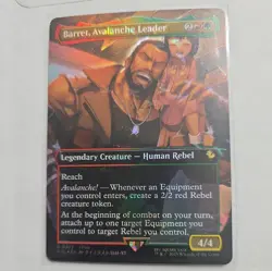 Barret, Avalanche Leader MTG (Chocobo Track Foil) Final Fantasy 0472 Rare - Image 1
