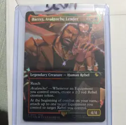 Barret, Avalanche Leader MTG (Chocobo Track Foil) Final Fantasy 0472 Rare - Image 2