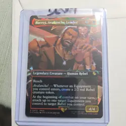 Barret, Avalanche Leader MTG (Chocobo Track Foil) Final Fantasy 0472 Rare - Image 3