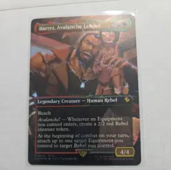 Barret, Avalanche Leader MTG (Chocobo Track Foil) Final Fantasy 0472 Rare - Image 5