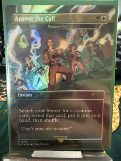 MTG Eladamri's Call SLD Secret Lair Borderless Foil #1770 Answer the Call - Image 1