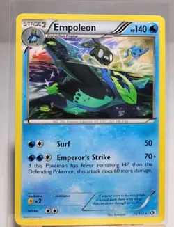 Empoleon 35/113 Rare Legendary Treasures Pokemon Lightly Played - Image 1