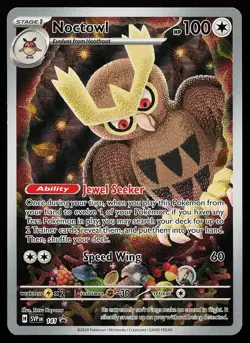 Noctowl 141 Holo Scarlet & Violet Promo Pokemon Card - Image 1