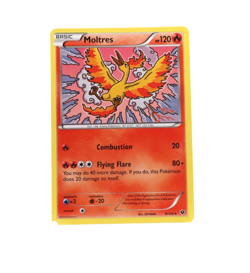 Moltres 9/124 Fates Collide Rare Pokemon TCG LP - Image 1