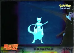 Mewtwo Strikes Back topps Pokemon The First Movie Holo Foil #21 Introductions - Image 1