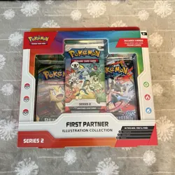 Pokemon TCG First Partner Illustration Collection Series 2 2021 3 Packs 30 Cards - Image 1
