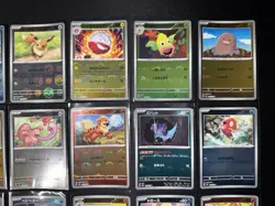 POKEMON TCG 24 CARD LOT JP 151 POKEBALL REVERSE HOLO NM - Image 3